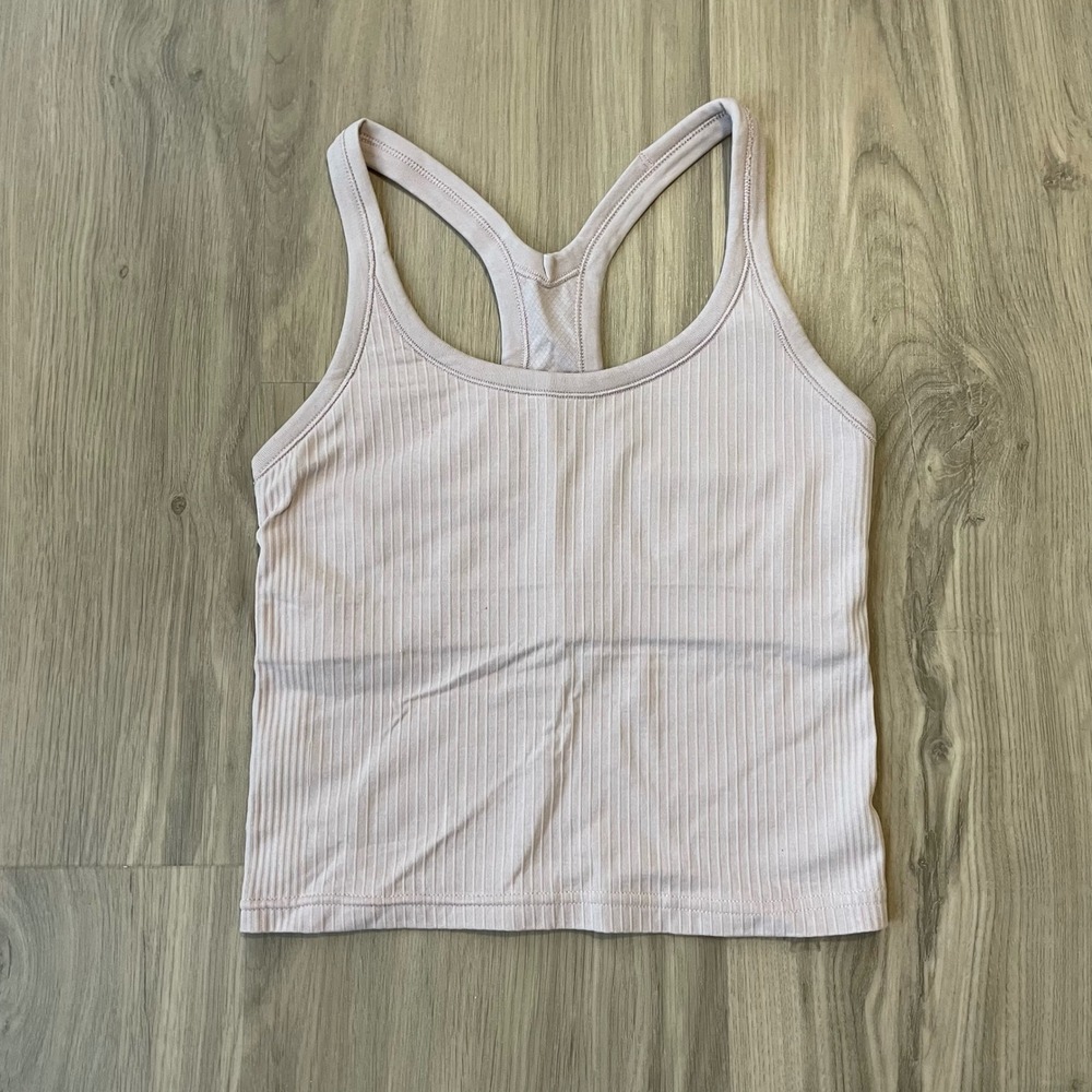 Lululemon Ebb to Street Racerback Crop Tank Top